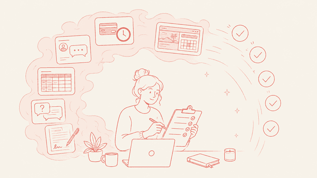 Drowning in retreat admin? Name the tasks, then delete them