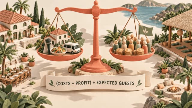 How to price a retreat with a host reviewing retreat costs and pricing