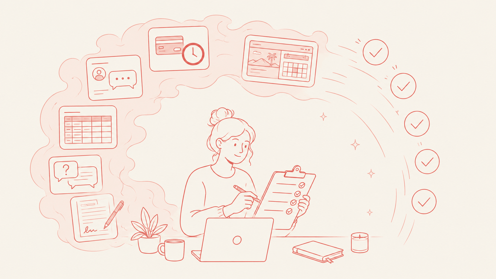 Guide to reducing retreat admin tasks